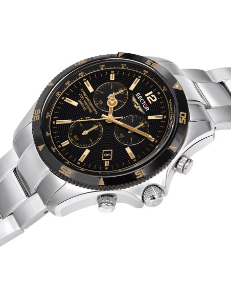 Orologio SECTOR uomo 650 cronografo acciaio / nero