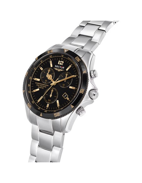 Orologio SECTOR uomo 650 cronografo acciaio / nero