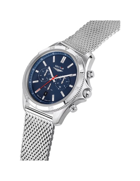 Sector 650 – Orologio Uomo Acciaio Blu Mesh Cronografo (R3273631006)