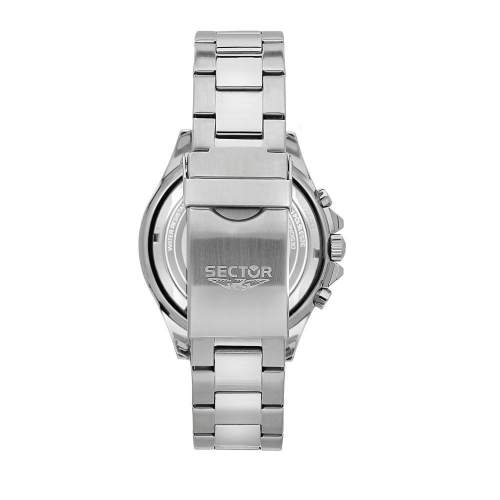 Sector 230 43mm chr blue dial bracelet ss
