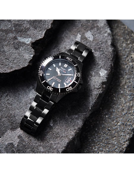 Orologio SECTOR uomo 230 Automatico day-date acciaio nero