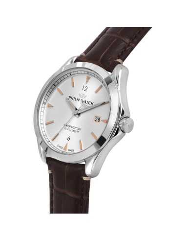 Orologio PHILIP WATCH uomo Blaze datario pelle...