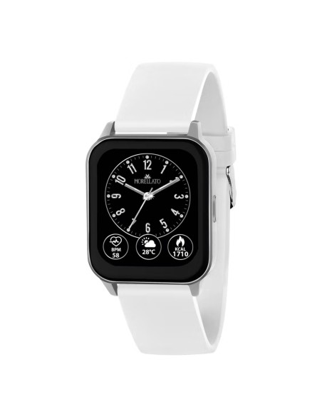 Smartwatch MORELLATO donna M-03 digitale gomma bianco