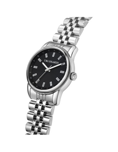 Orologio TRUSSARDI donna T-joy acciaio / nero