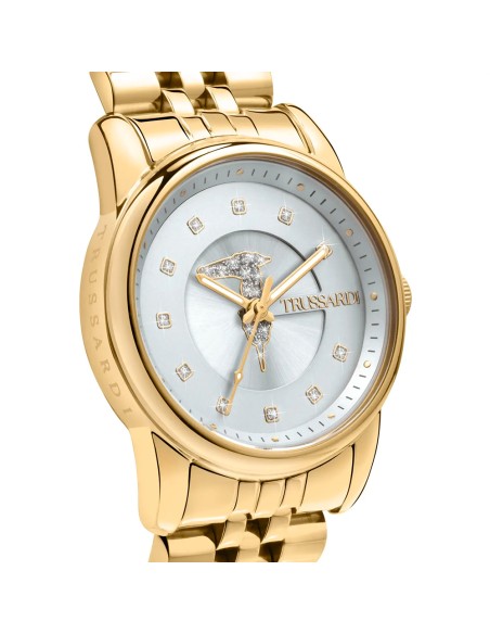 Orologio TRUSSARDI donna T-joy acciaio dorato / silver