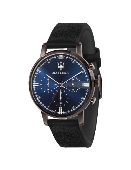 Orologio MASERATI uomo Eleganza multi funzione pelle / blu