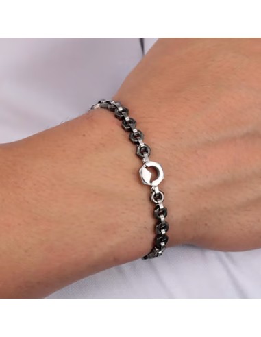 Bracciale SECTOR uomo Energy acciaio vintage
