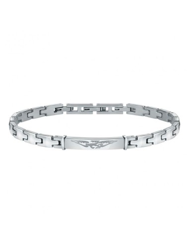 Bracciale SECTOR uomo Energy acciaio tag eagle
