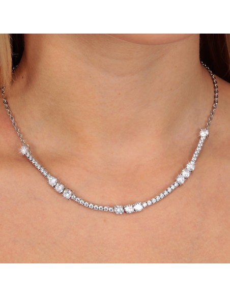 Collana MORELLATO donna Scintille acciaio rodiato argento