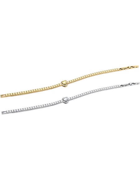 Bracciale MORELLATO donna Tesori argento 925 dorato / cuore