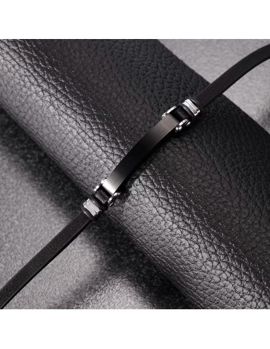 Bracciale SECTOR uomo Bandy pelle nero /...