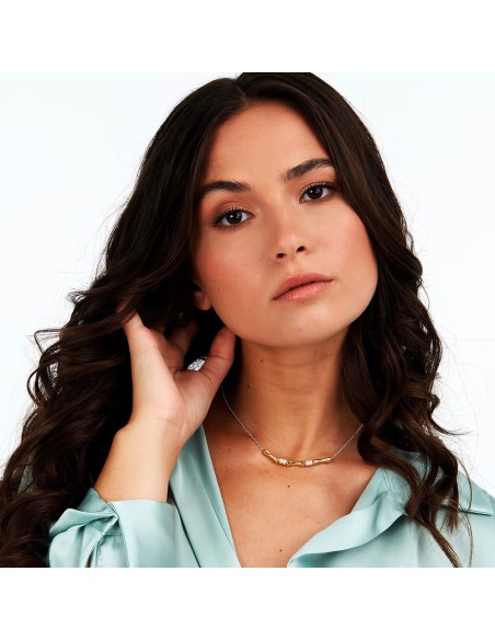 Collana MORELLATO donna Essenza argento 925 / elementi dorati