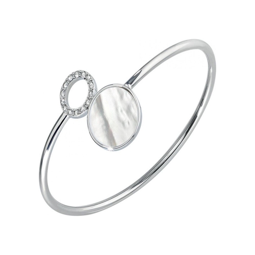 Morellato Perfetta cuff white mop zircons arg.925 donna SALX03