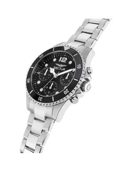 Orologio SECTOR uomo 230 cronografo acciaio / nero