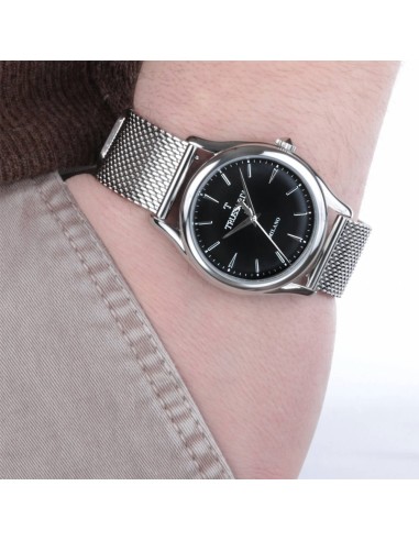 Orologio TRUSSARDI uomo T-light acciaio / nero