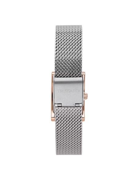 Orologio TRUSSARDI donna T-strict acciaio / oro rosa