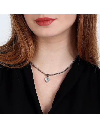 Collana MORELLATO donna Abbraccio acciaio cuore...