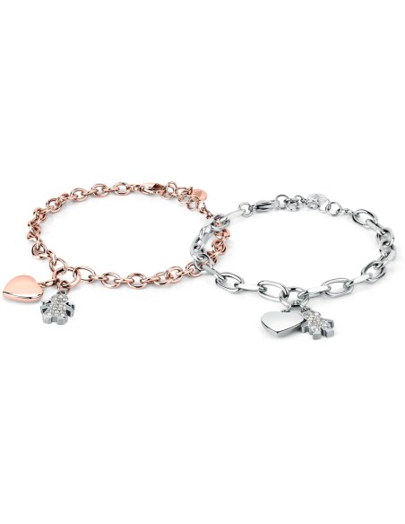 Bracciale MORELLATO donna Talismani acciaio cuore / bimbo