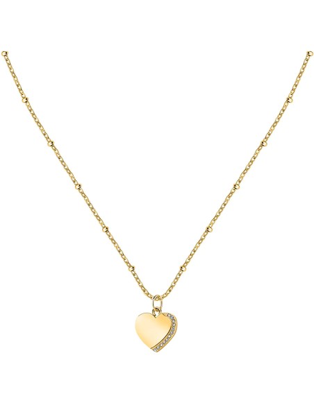 Collana MORELLATO donna Mascotte acciaio dorato cuore (SAVL03)