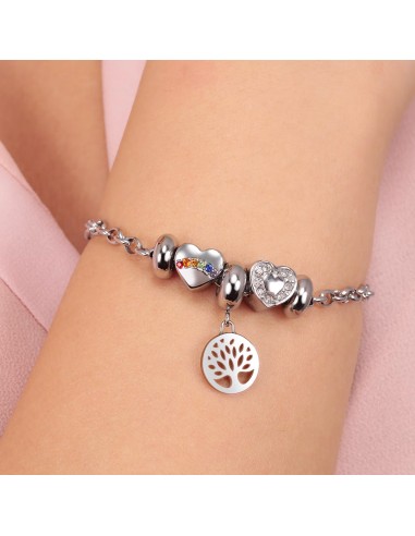 Bracciale MORELLATO donna Drops acciaio love /...
