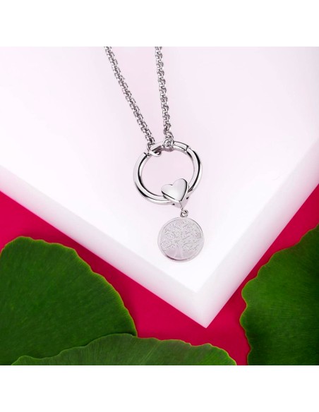 Collana MORELLATO donna Drops love & heart / albero vita