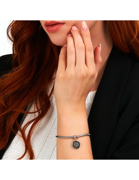 Bracciale MORELLATO donna Drops acciaio / coccinella