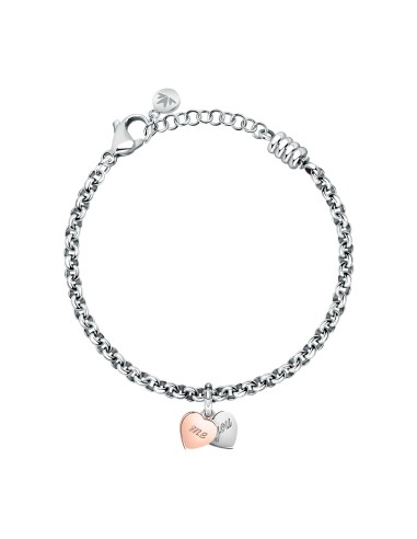 Bracciale MORELLATO donna Drops acciaio / you & me