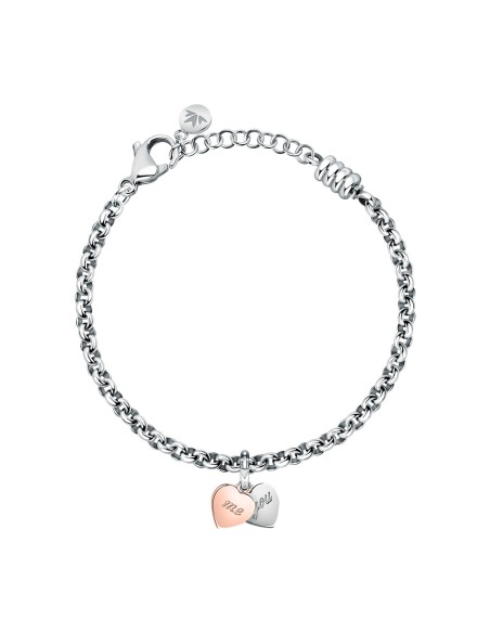 Bracciale MORELLATO donna Drops acciaio / you & me