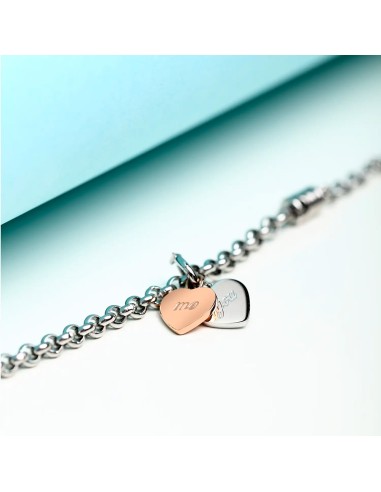 Bracciale MORELLATO donna Drops acciaio / you & me