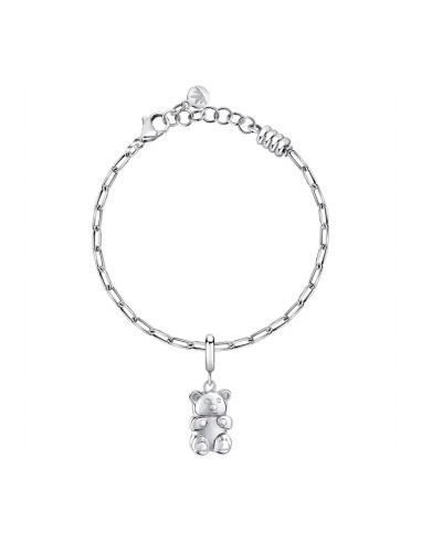 Bracciale MORELLATO donna Drops acciaio / orsetto
