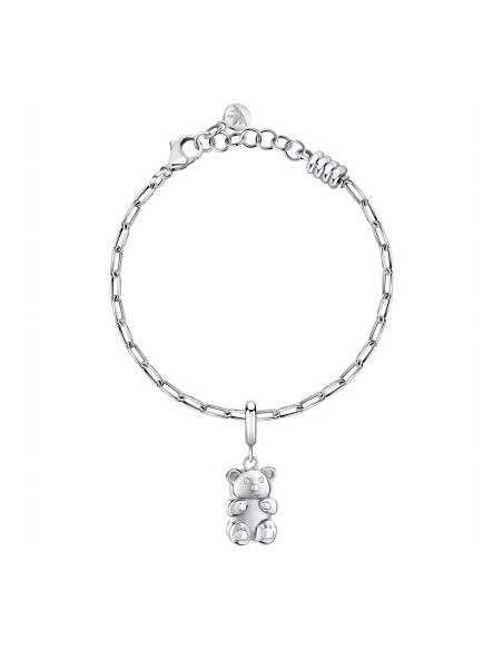Bracciale MORELLATO donna Drops acciaio / orsetto