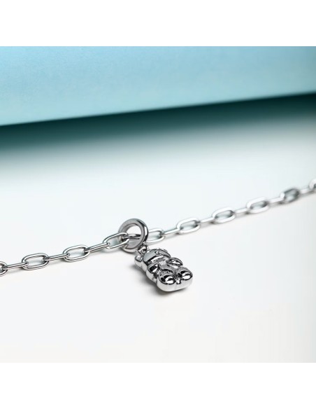 Bracciale MORELLATO donna Drops acciaio / orsetto