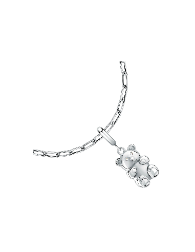 Bracciale MORELLATO donna Drops acciaio / orsetto