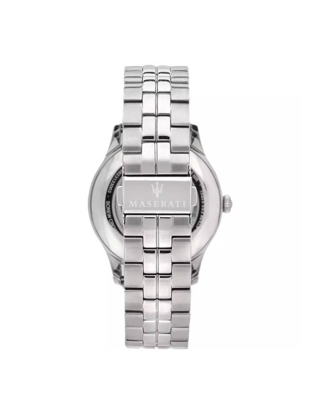 Orologio MASERATI uomo Ricordo Automatico acciaio / grigio e blu