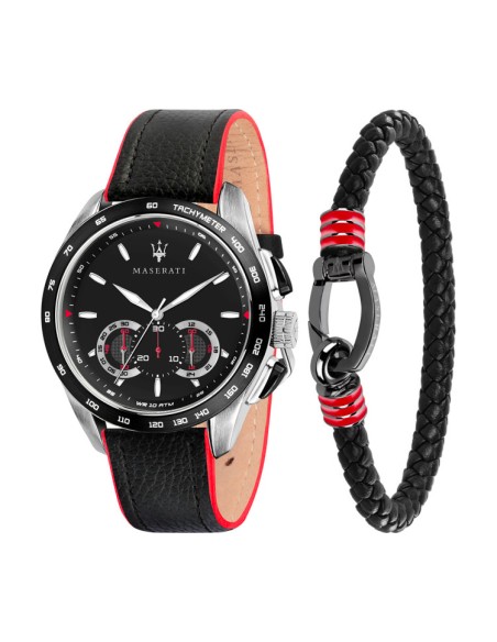 Orologio MASERATI uomo Traguardo cronografo con bracciale / special box