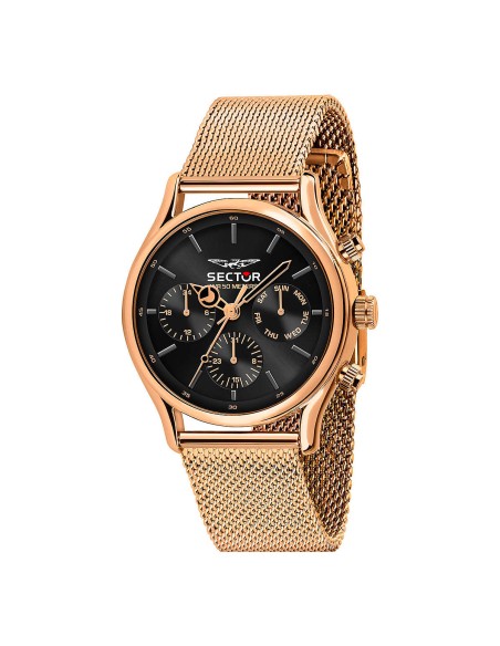 Sector 660 – Orologio Uomo Rose Gold con Quadrante Nero (R3253517010)