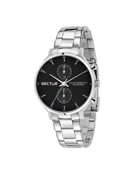 Orologio SECTOR uomo 370 multi funzione acciaio / nero
