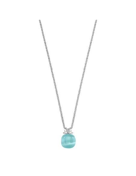 Pendente MORELLATO donna Gemma argento 925 acqua marine