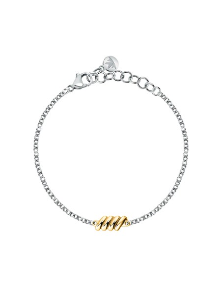 Bracciale Donna Morellato Torchon Acciaio Bicolor (SAWZ08)