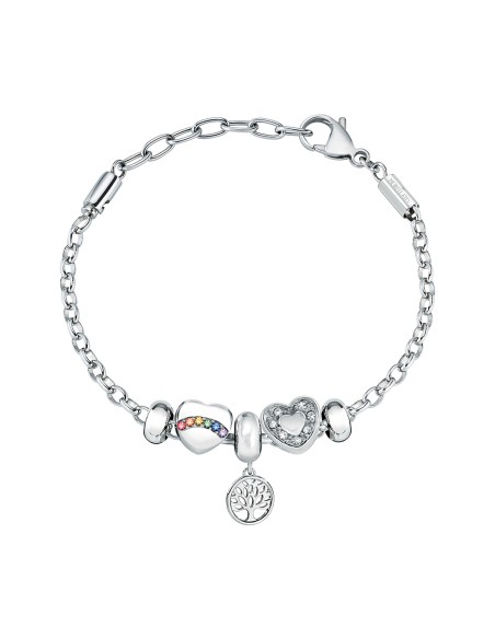Bracciale MORELLATO donna Drops acciaio love / 3 beads