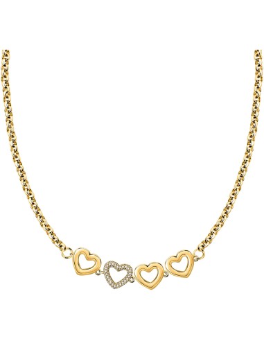 Collana MORELLATO donna Bagliori acciaio dorato...