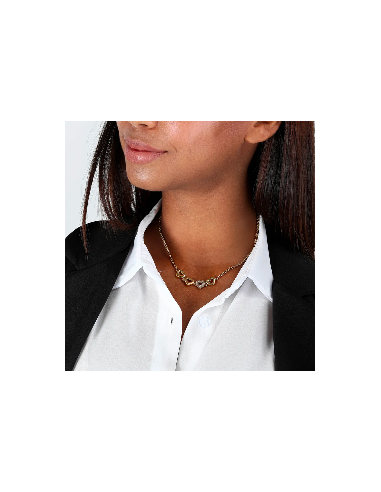 Collana MORELLATO donna Bagliori acciaio dorato...
