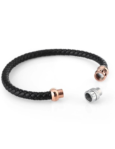 Bracciale MORELLATO uomo Moody nero / acciaio /...