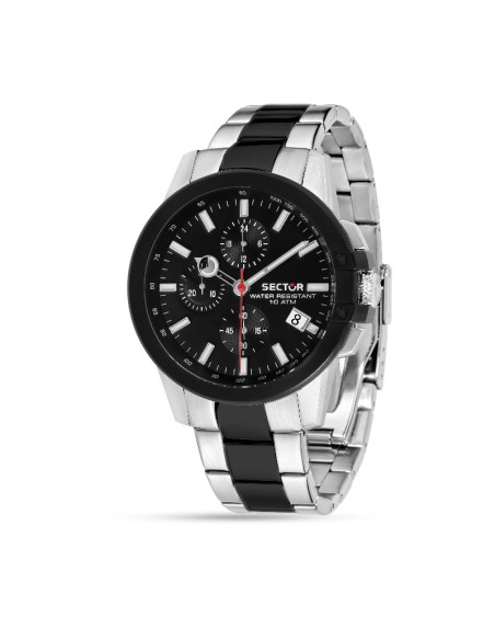 Orologio SECTOR uomo 480 cronografo acciaio / nero