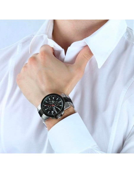 Orologio SECTOR uomo 480 cronografo acciaio / nero