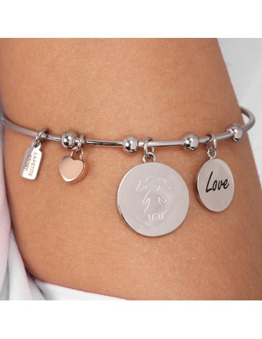 Bracciale LA PETITE STORY donna Bangle family /...