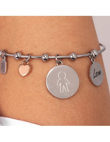 Bracciale LA PETITE STORY donna Bangle family /...