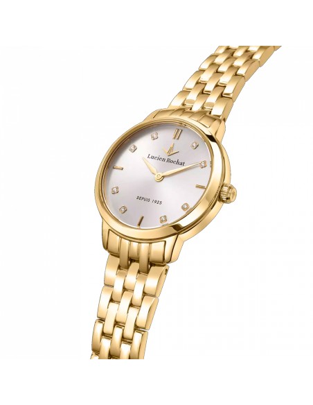 Lucien Rochat Charme – Orologio Donna Acciaio Oro Bianco (R0453115505)