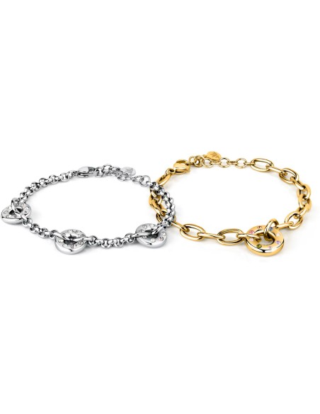 Bracciale MORELLATO donna Bagliori acciaio dorato / color (SAVO13)