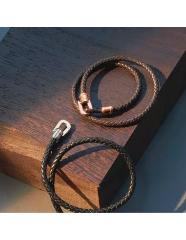 Bracciale MORELLATO uomo Moody pelle marrone /...